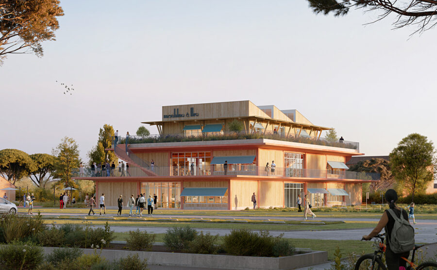 Concours perdu : construction d'une médiathèque 3e lieu et d'un centre social