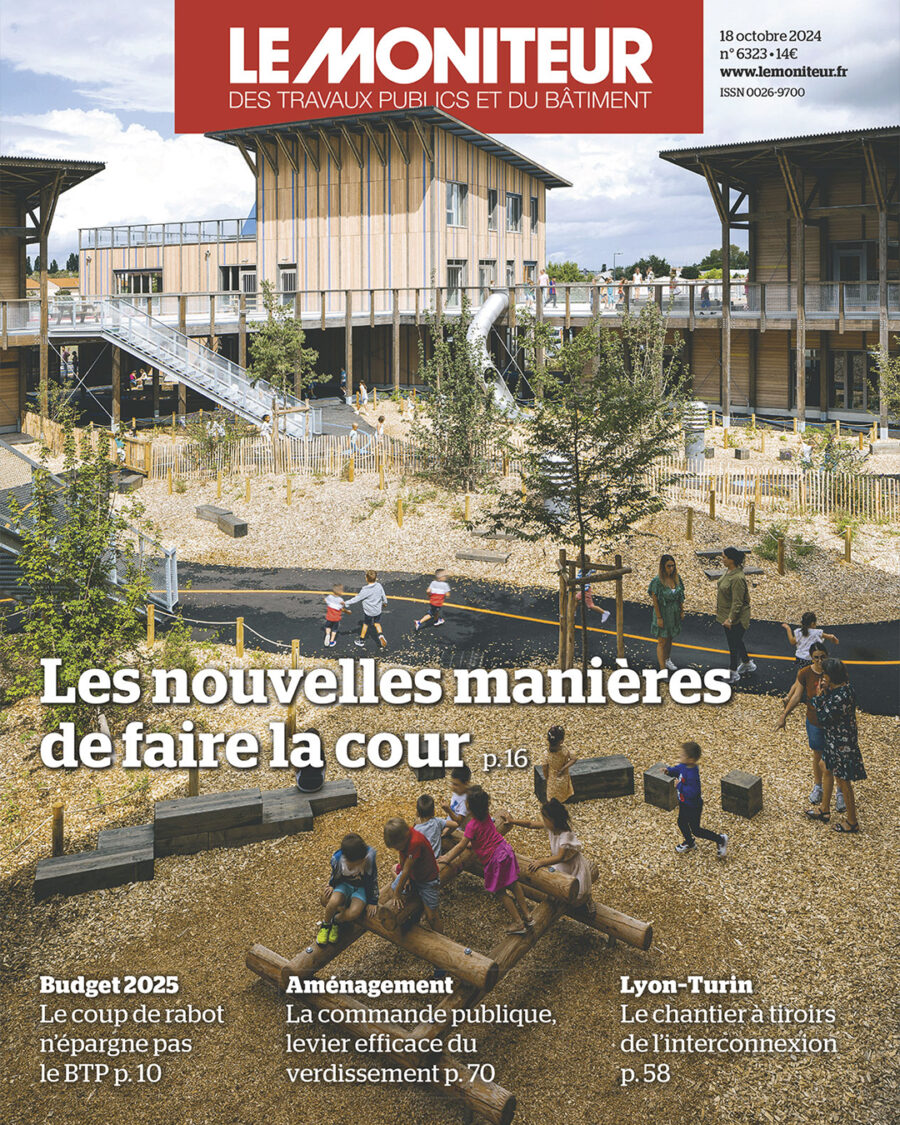 Le groupe scolaire Frida Kahlo est en couverture du Moniteur !