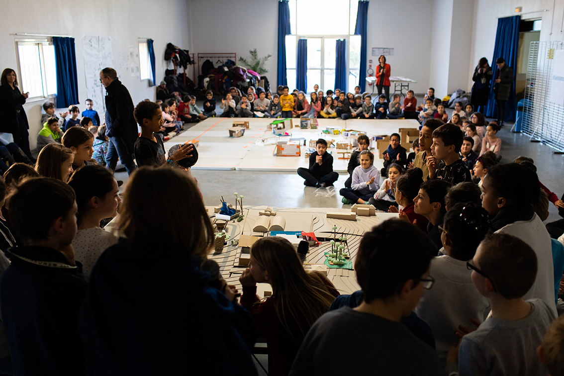 chloé bodart / construire, in situ 1&2, Artigues-près-Bordeaux, photo Ivan Mathie