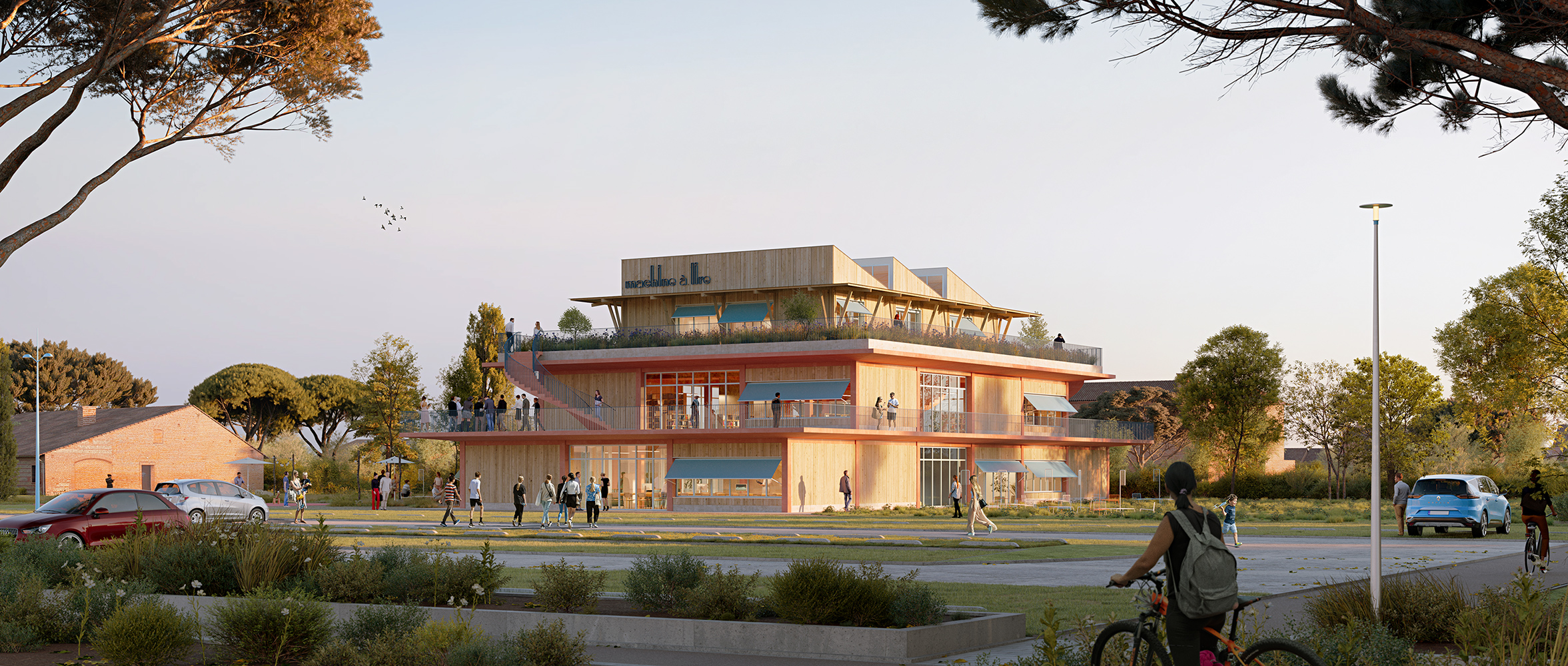 Compagnie architecture, Castanet-Tolosan, image Airstudio