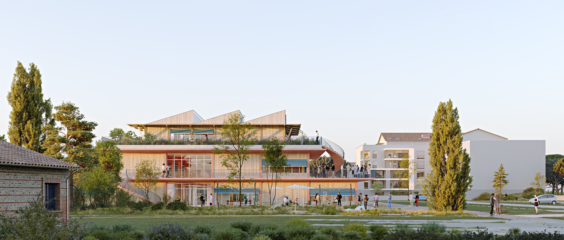 Compagnie architecture, Castanet-Tolosan, image Airstudio