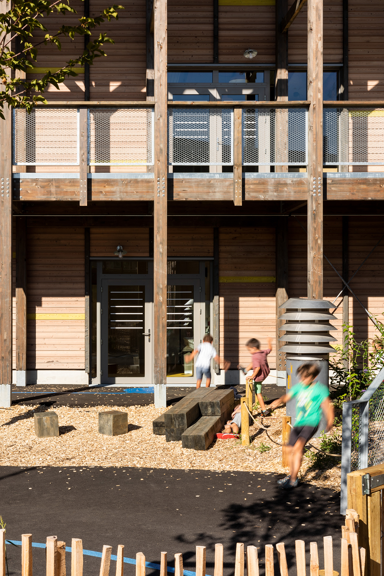 Compagnie architecture, groupe scolaire Frida Kahlo, Bruges, photo Ivan Mathie