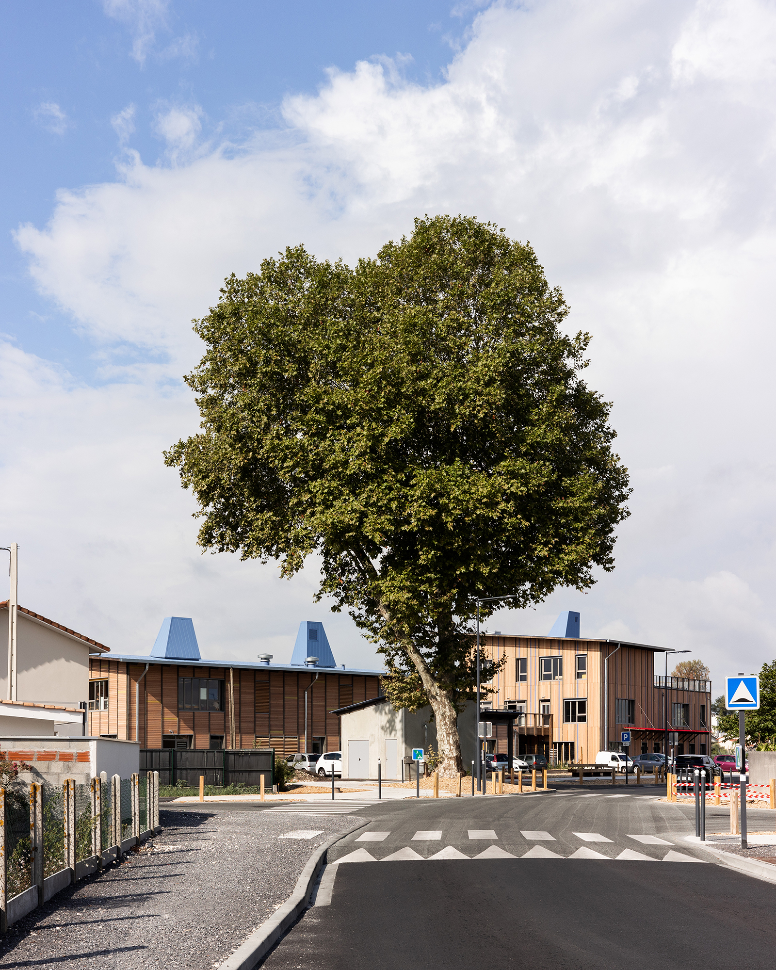 Compagnie architecture, groupe scolaire Frida Kahlo, Bruges, photo Ivan Mathie