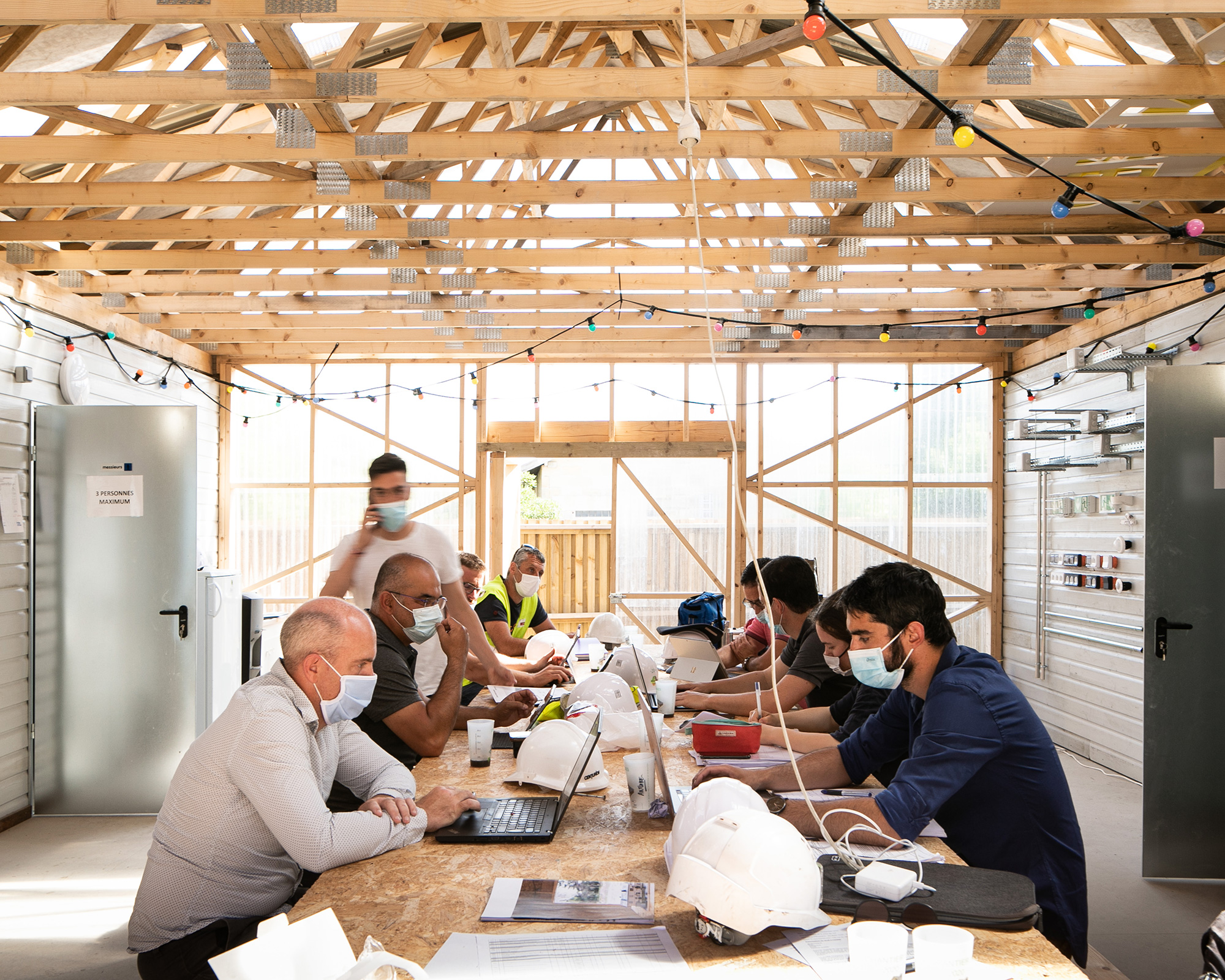 Compagnie architecture, groupe scolaire Frida Kahlo, Bruges, photo Ivan Mathie