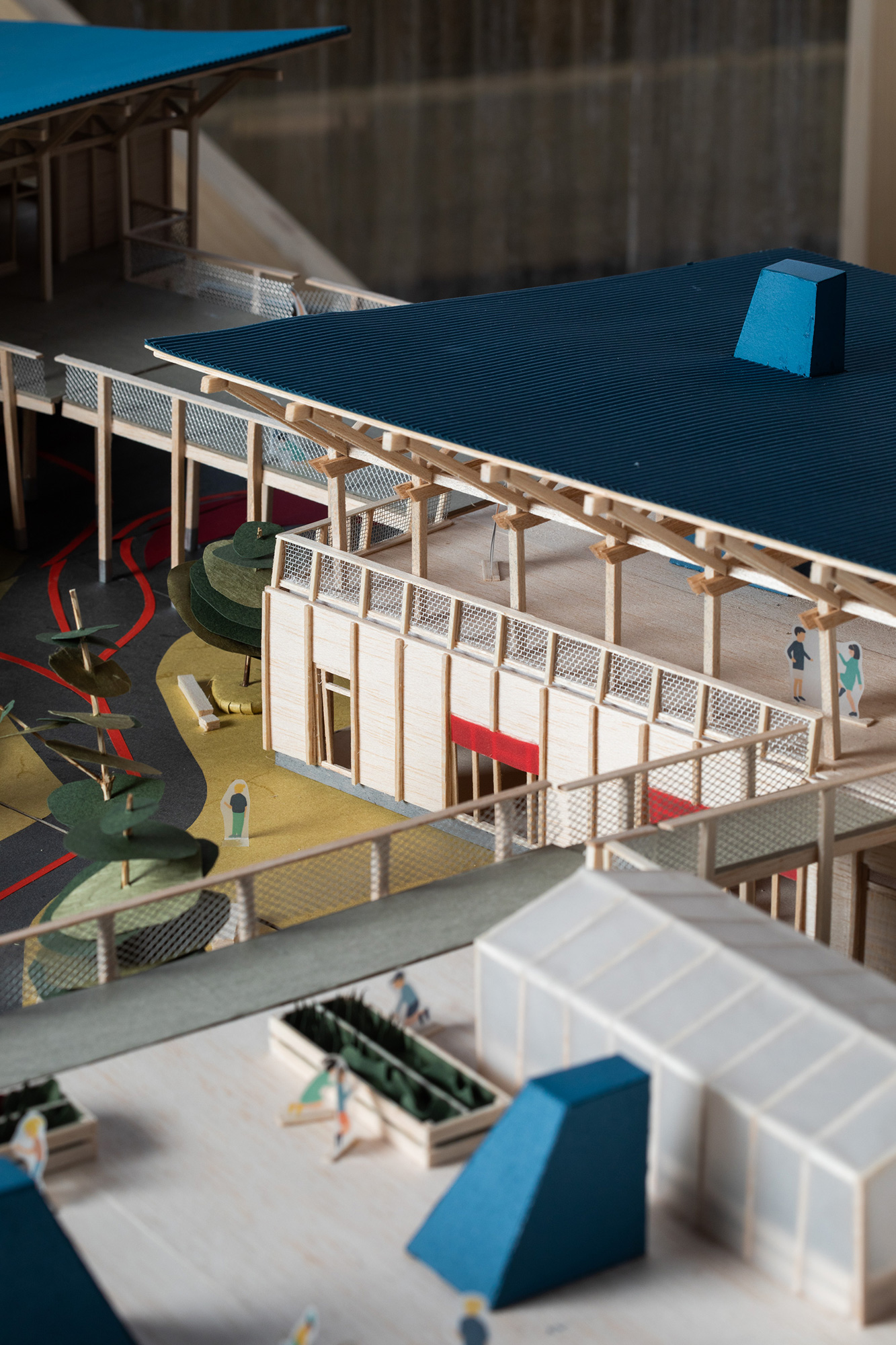 Compagnie architecture, groupe scolaire Frida Kahlo, Bruges, photo Ivan Mathie