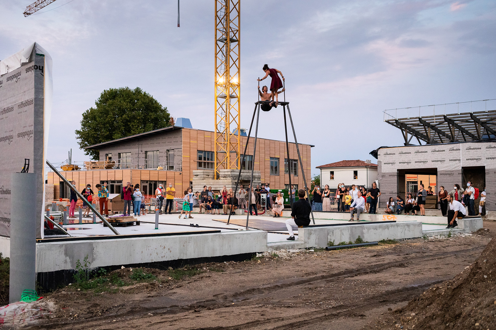 Compagnie architecture, groupe scolaire Frida Kahlo, Bruges, photo Ivan Mathie