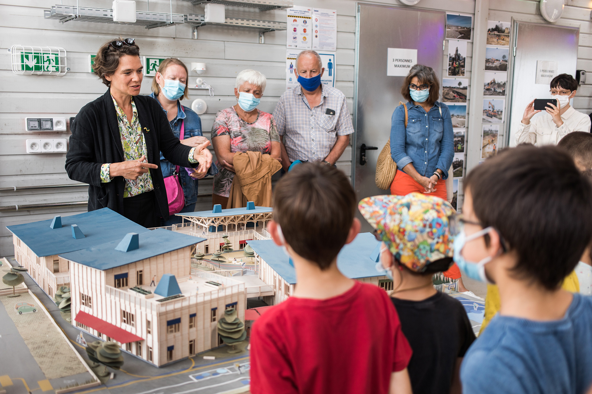 Compagnie architecture, groupe scolaire Frida Kahlo, Bruges, photo Ivan Mathie
