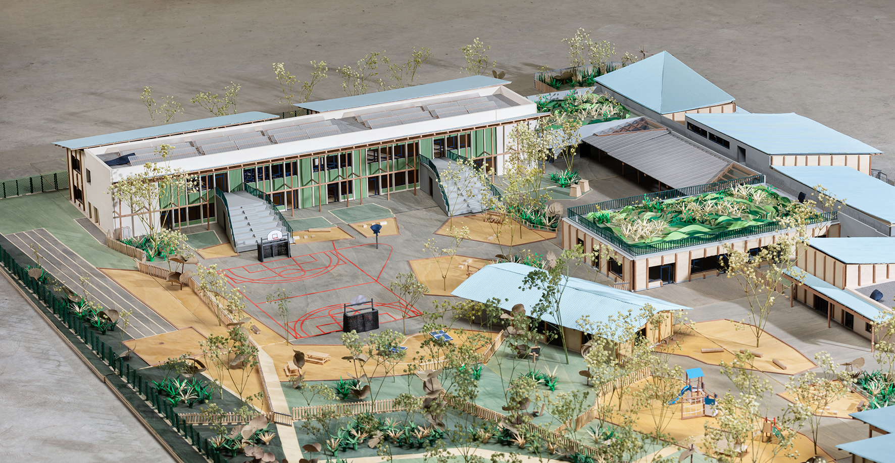 Compagnie architecture, groupe scolaire Georges Leygues, photo Ivan Mathie