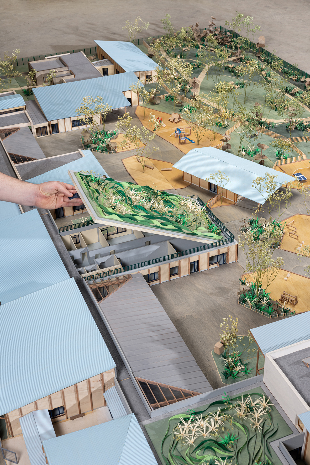 Compagnie architecture, groupe scolaire Georges Leygues, photo Ivan Mathie