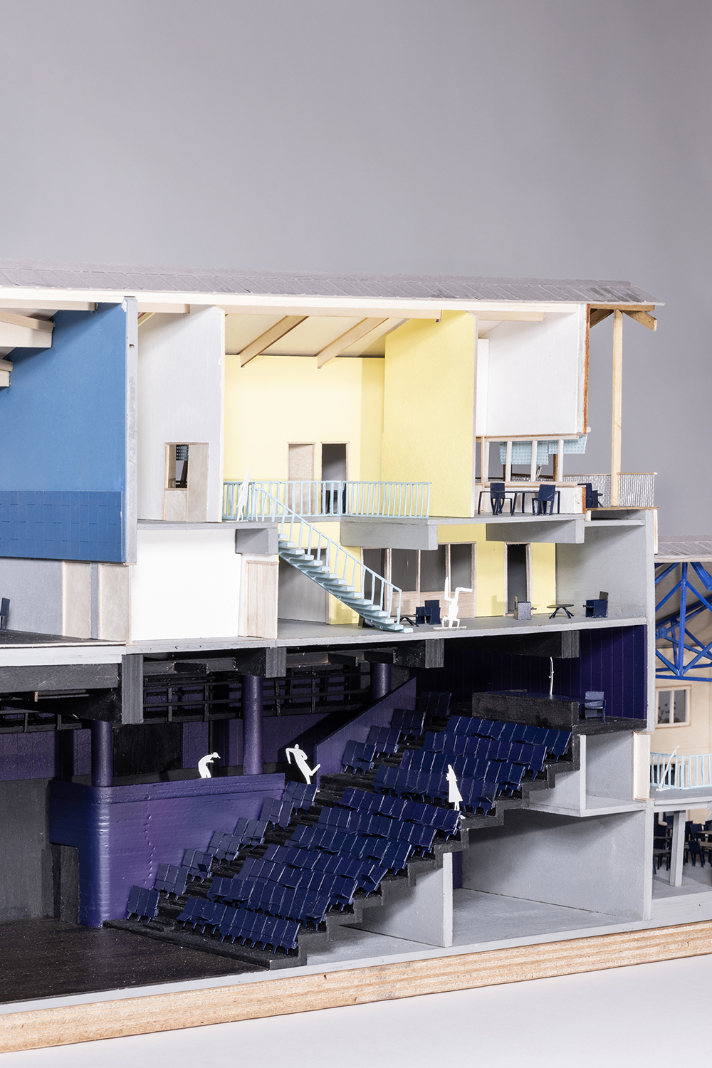 Compagnie architecture, Manufacture CDCN, maquette, photo Ivan Mathie