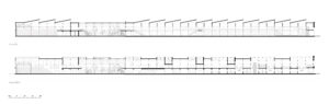 Compagnie architecture, Halles de la Cartoucherie, coupes