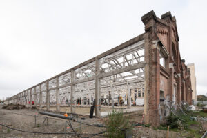 Compagnie architecture, Halles de la Cartoucherie, photo chantier Ivan Mathie