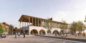 Compagnie architecture, coeur de village, concours, image Airstudio
