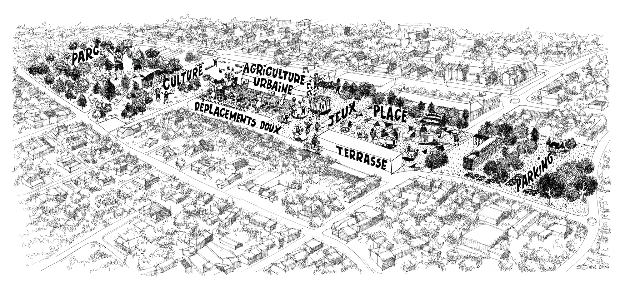 Réaménagement du centre-ville