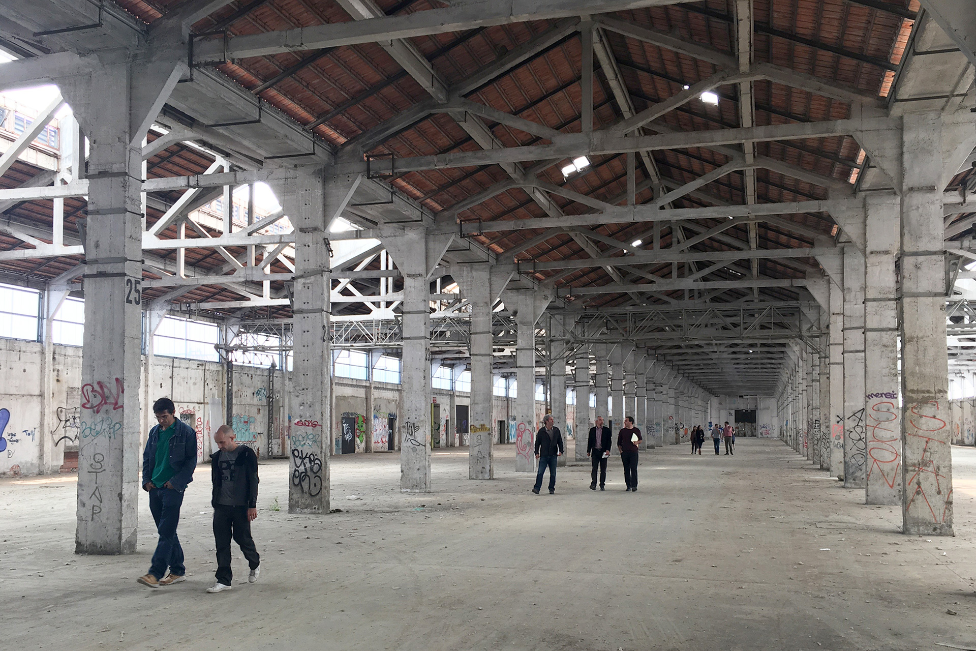 Compagnie architecture, Halles de la Cartoucherie, site existant