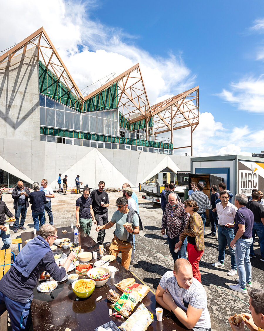 Déjeuner de chantier