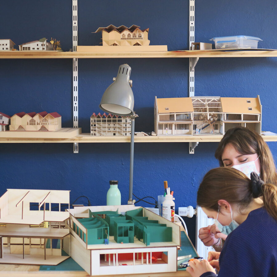 Mur des maquettes