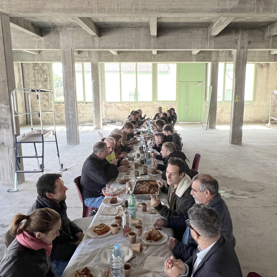 Déjeuner de chantier