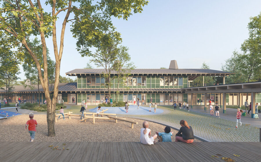 Concours perdu : réhabilitation d'un château et construction d'une extension pour la création d’un pôle éducatif