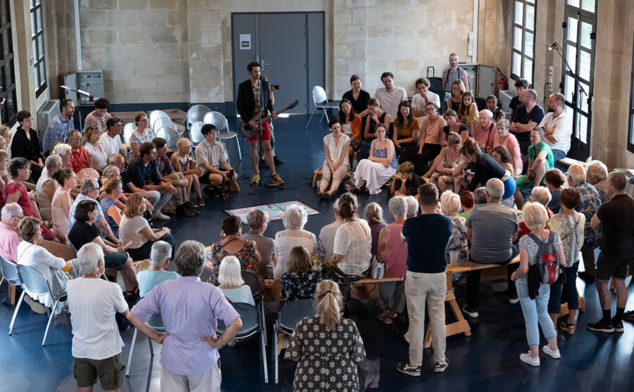 Compagnie Mycélium, spectacle "Bienvenue à Bassens"