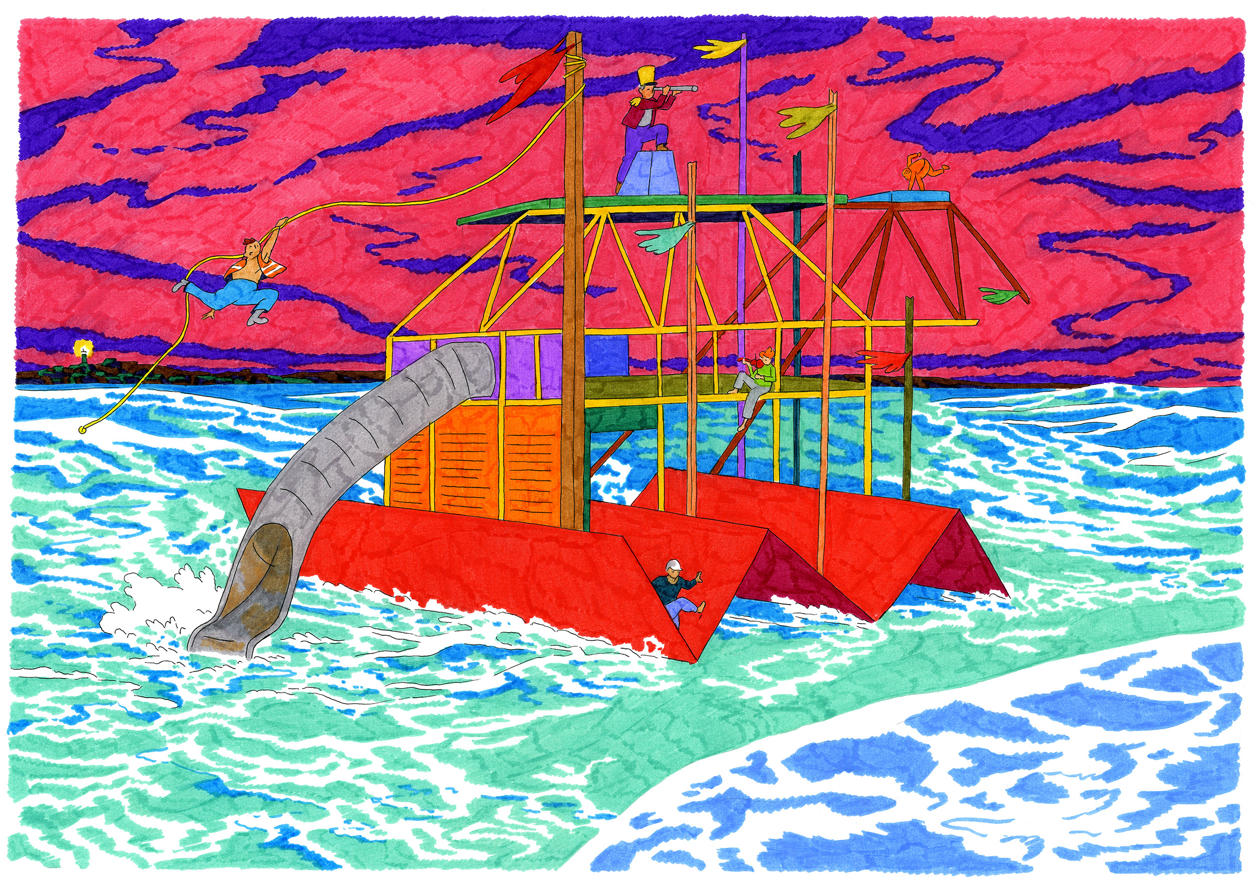 Désaxement © Simon Roussin