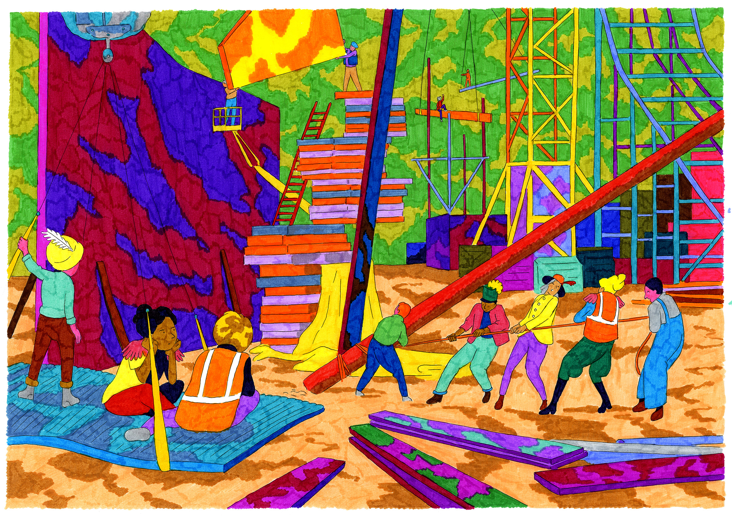 Permanence (les communs, acte I) © Simon Roussin