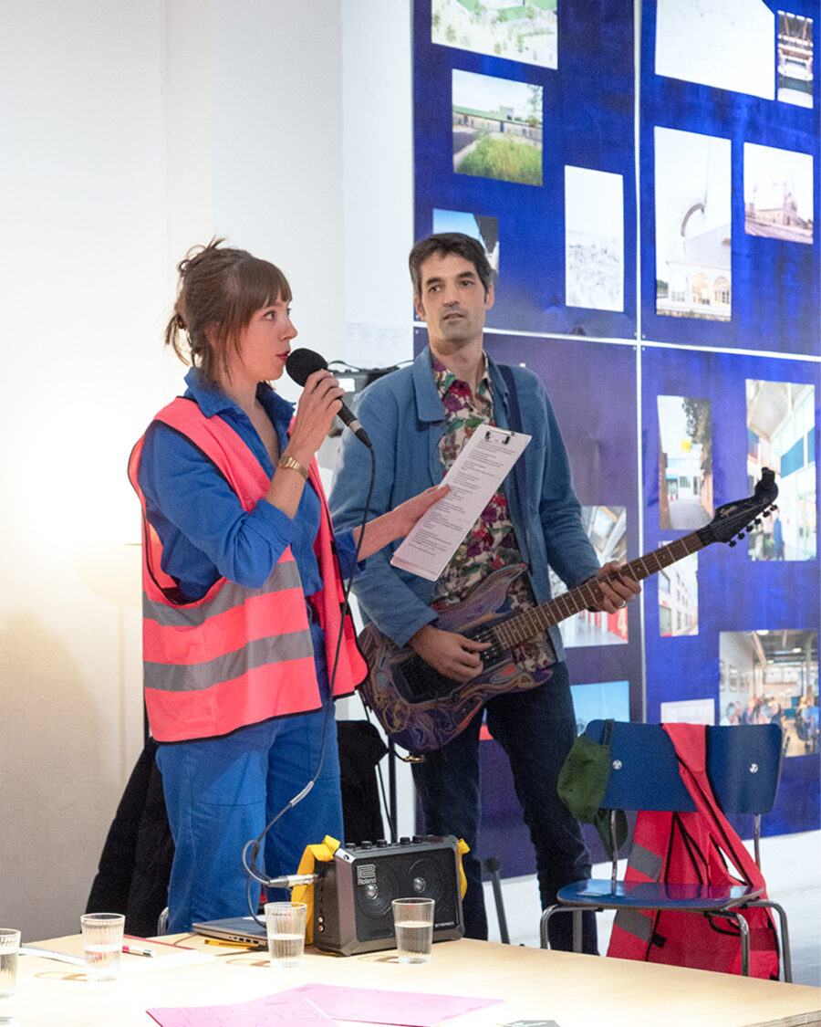 Albane Danflous et Gabriel Soulard, de la cie Mycélium