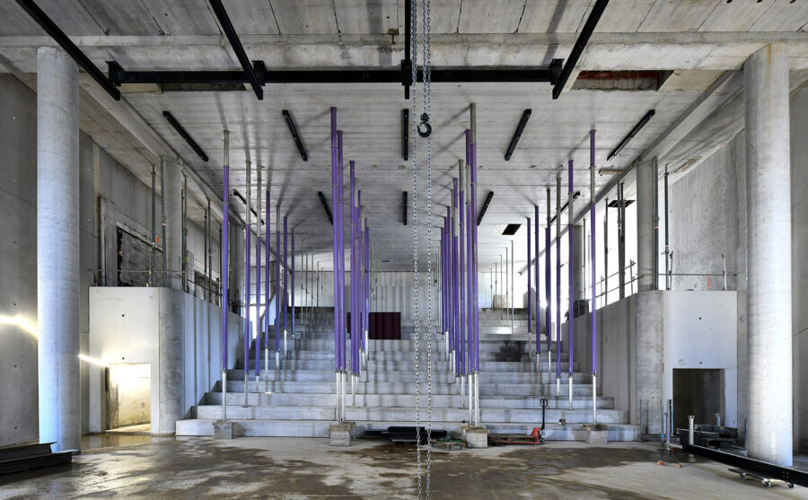 La nouvelle salle de spectacle